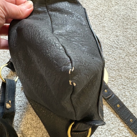 Valentino By Serendipity Valentino Black Leather Crossbody Bag - Picture 10 of 12